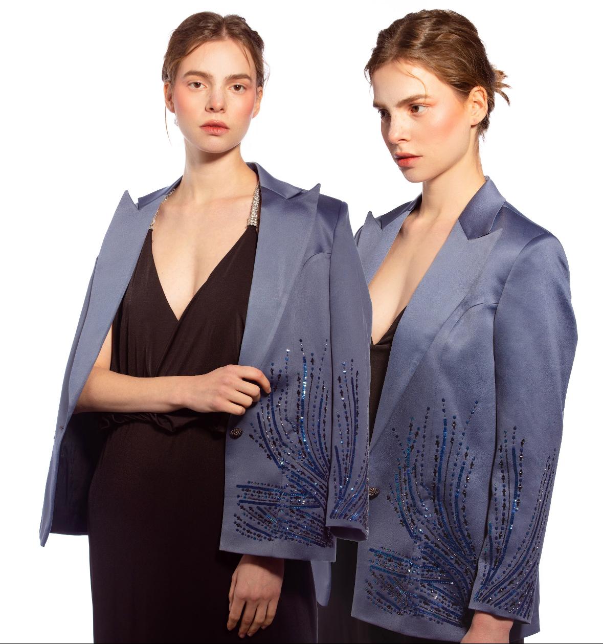 Embellished Statement Blazer